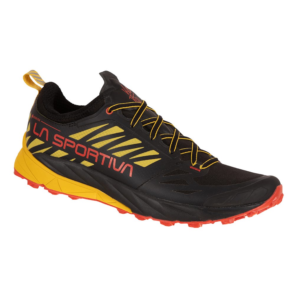 Zapatillas Trail Running La Sportiva Kaptiva GTX Hombre Negras/Amarillo Chile-0271864